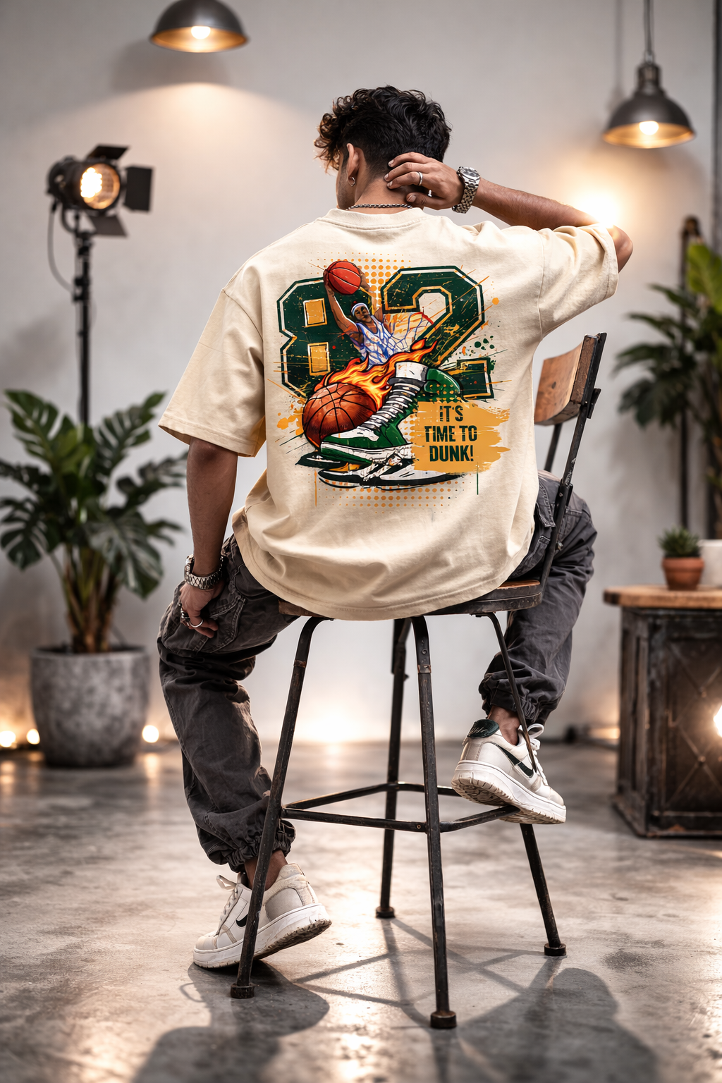 Its Time To Dunk Oversized T-shirt