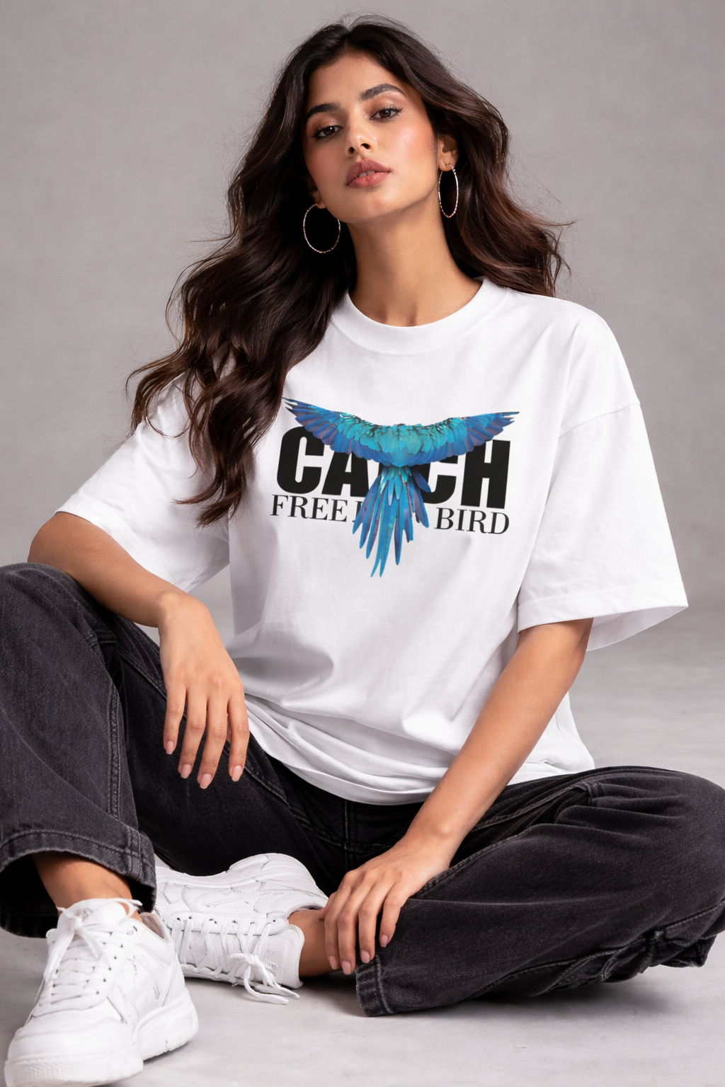 Catch Free Bird Oversized T-shirt