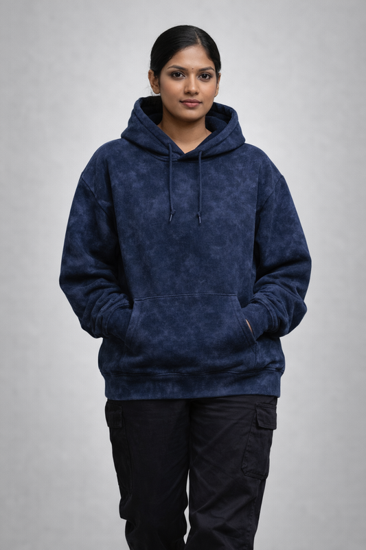 Broken Moon Acid Washed Hoodie