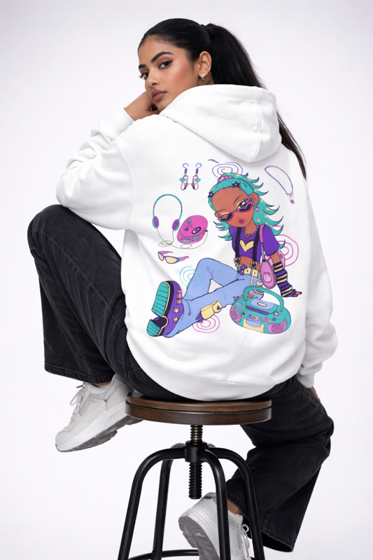 I Know What i Do Oversized Hoodie