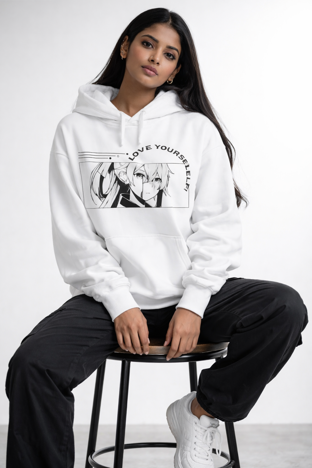 Love Yourself Oversized Hoodie