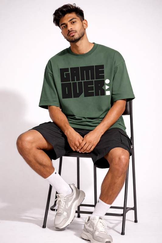Game Over Oversized T-shirt
