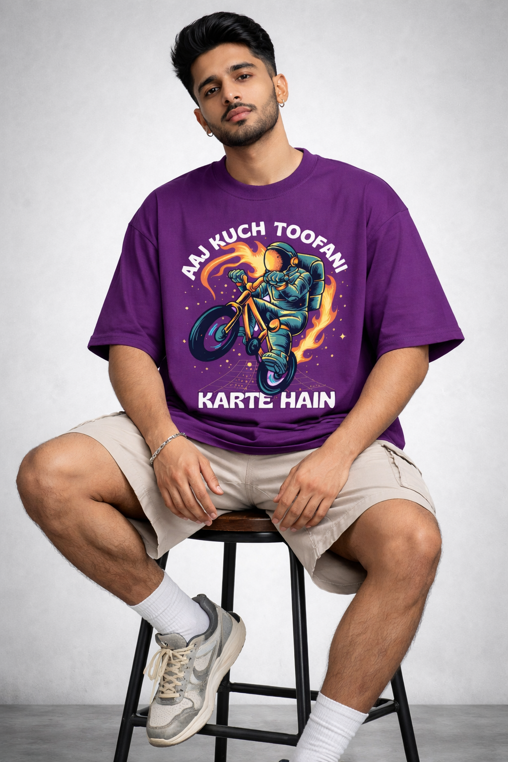 Toofani Karte hain Oversized T-shirt