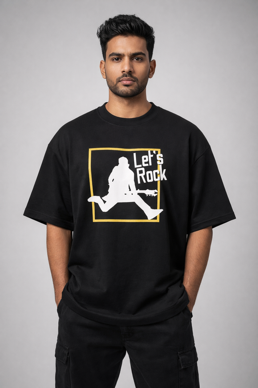 Let's Rock Oversized T-shirt
