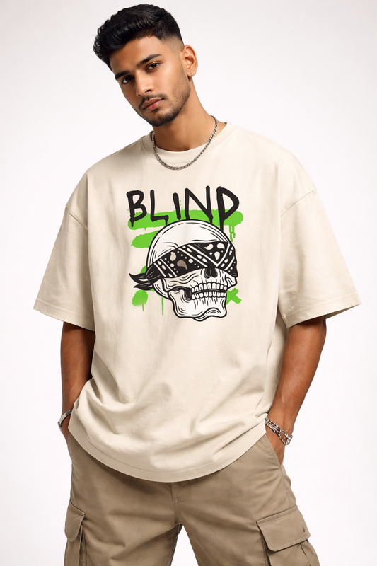 Blind Skull Oversized T-shirt