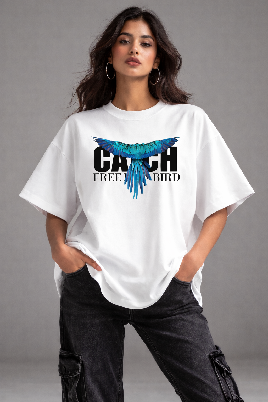 Catch Free Bird Oversized T-shirt
