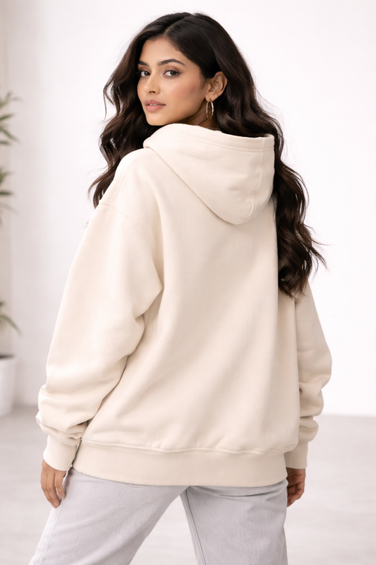 Bloom Flowers Oversized Hoodie