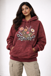 Bloom Unbound Acid Washed Hoodie
