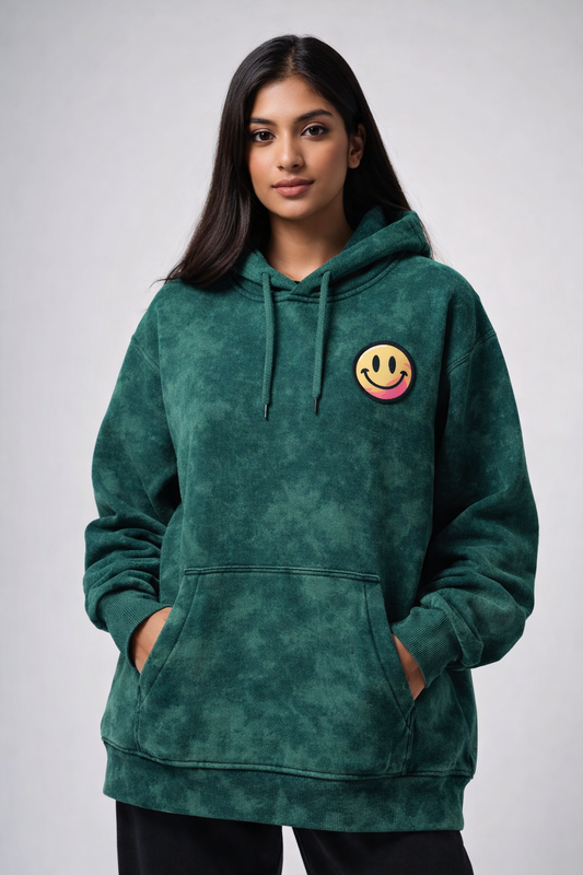 Stay Rad Acid Washed Hoodie