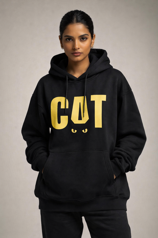 Cat Oversized Hoodie