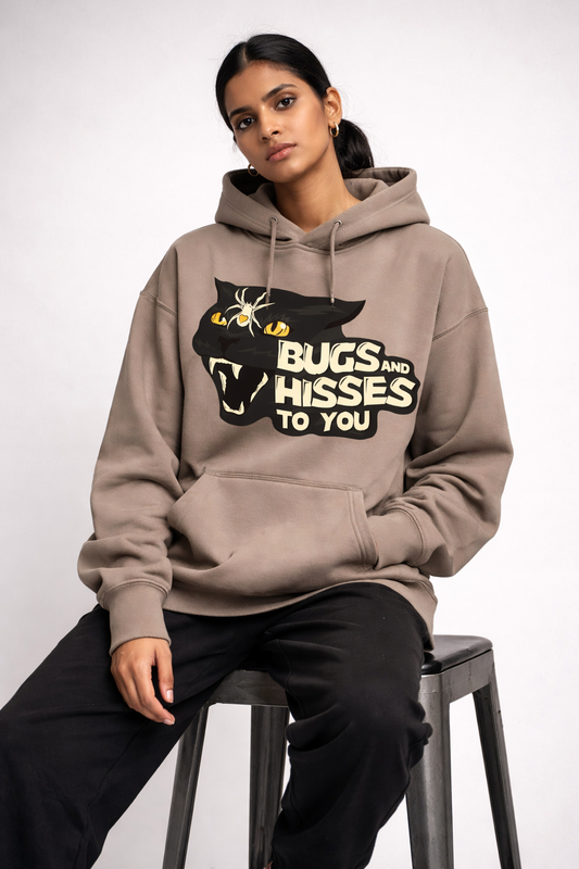 Bugs And Hisses Oversized Hoodie