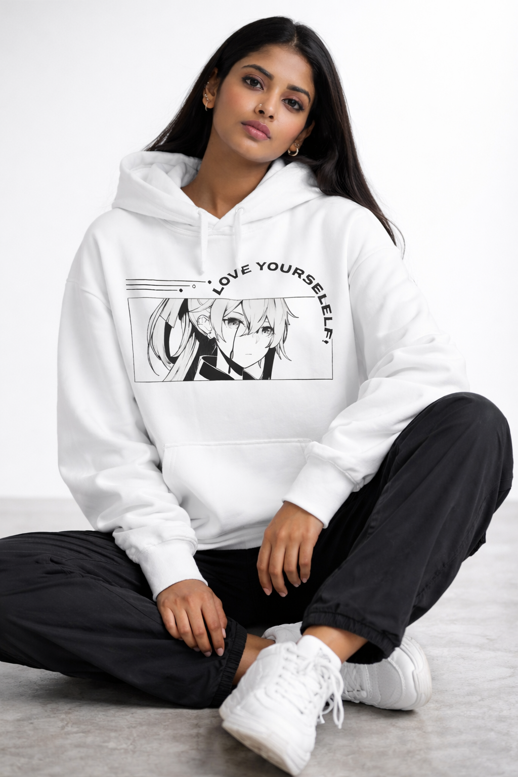 Love Yourself Oversized Hoodie