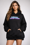 Neon Drifter Oversized Hoodie